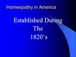 Homeopathy, America
