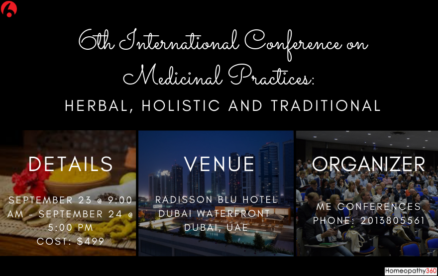 6th International Conference on Medicinal Practices_